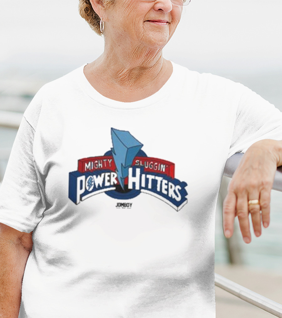 Mighty Sluggin Power Hitters Jomboy Vintage Baseball T-Shirt