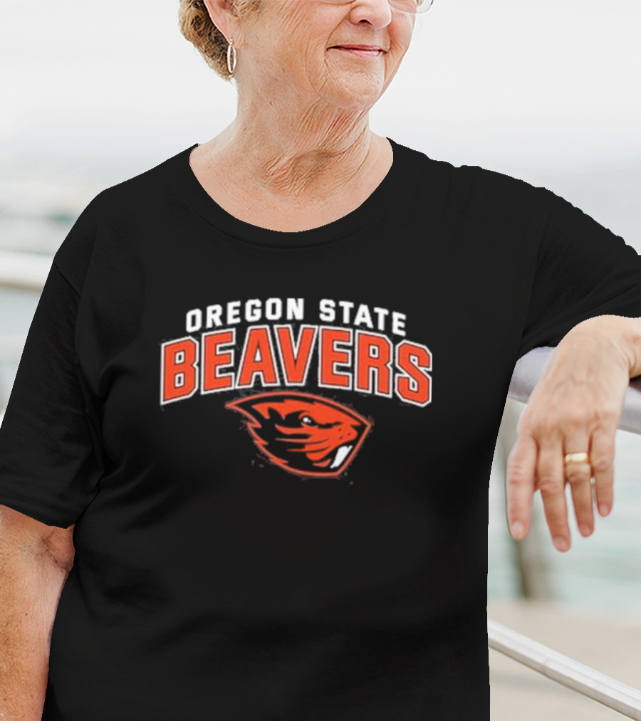 Oregon State Beavers Athletic Mascot T-Shirt