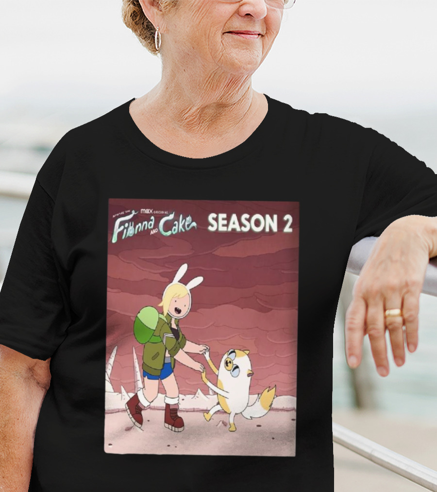 Max Original Adventure Time Fionna And Cake Season 2 T-Shirt