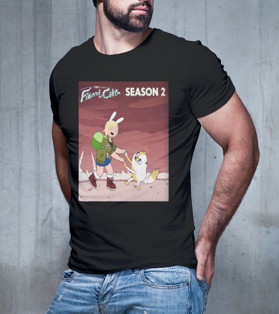 Max Original Adventure Time Fionna And Cake Season 2 T-Shirt