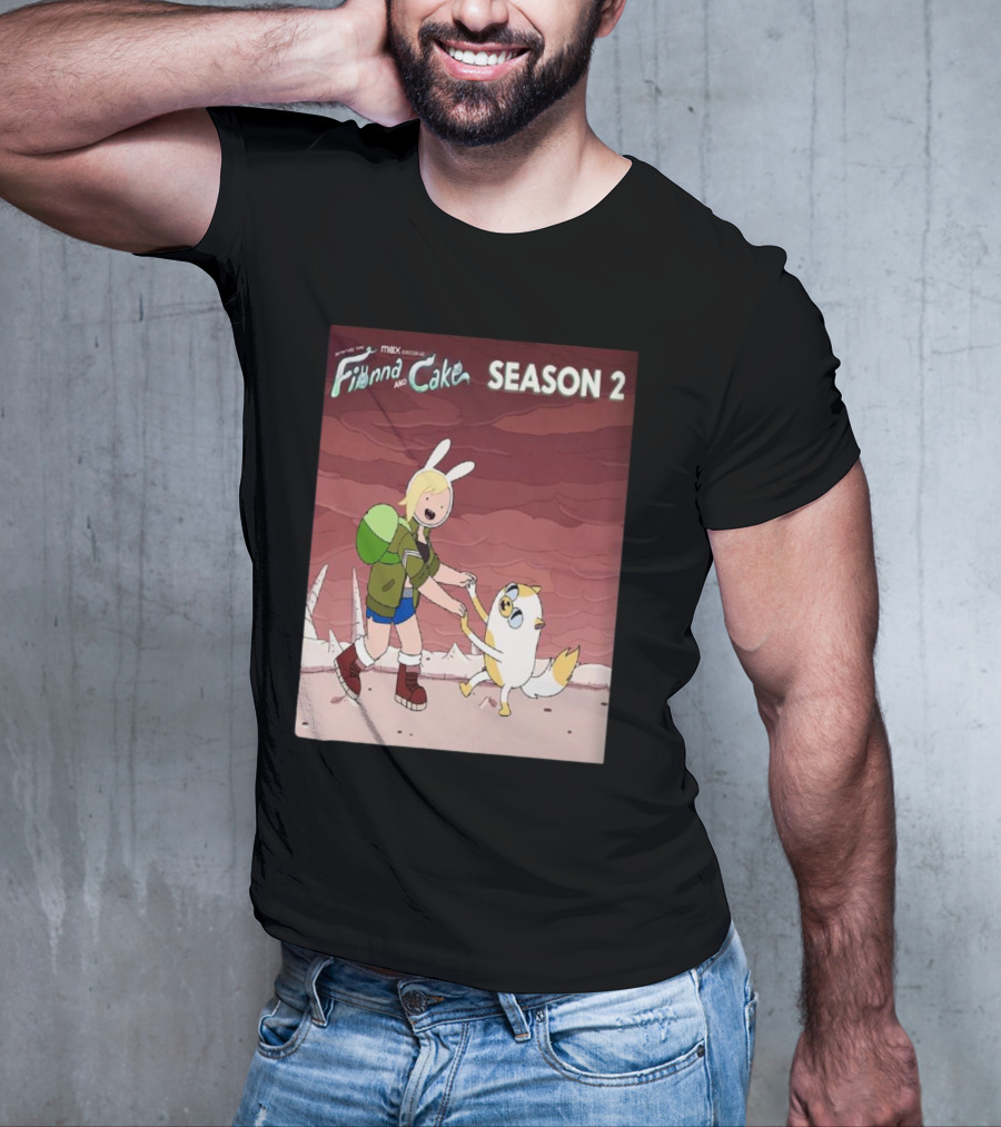 Max Original Adventure Time Fionna And Cake Season 2 T-Shirt