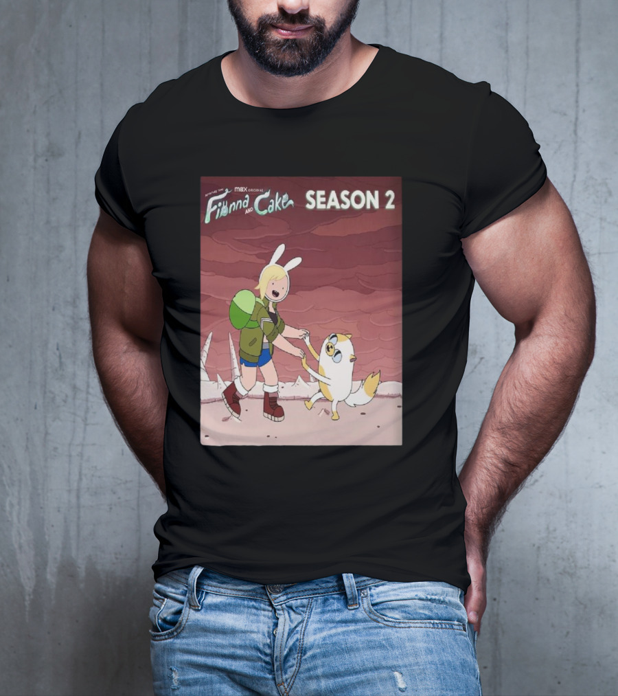 Max Original Adventure Time Fionna And Cake Season 2 T-Shirt