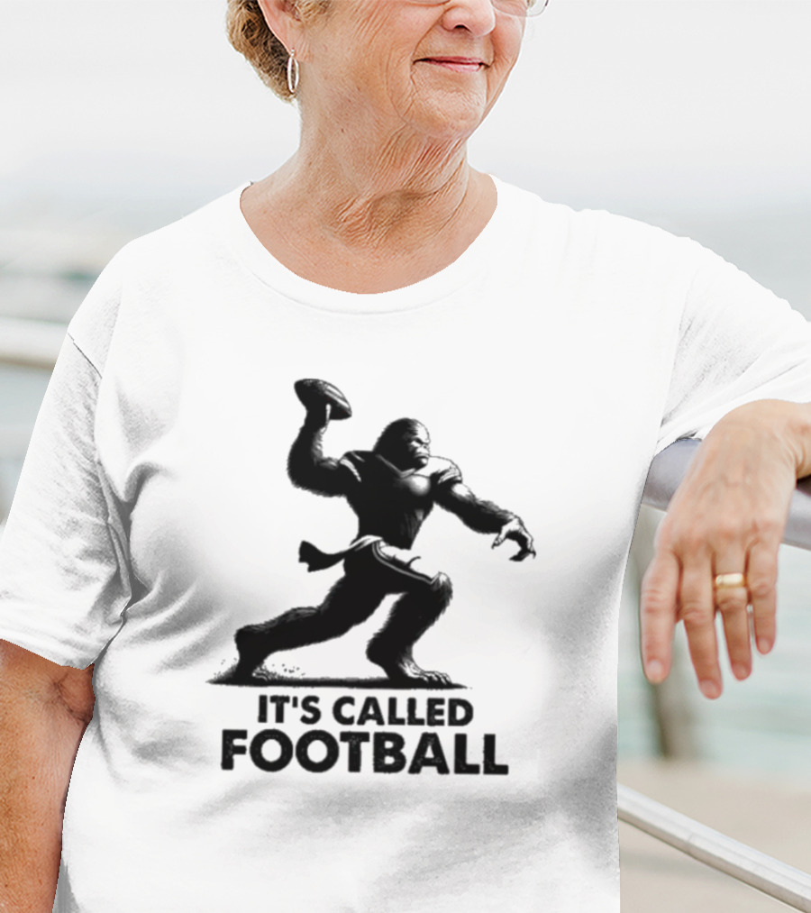 Gorilla Playing Football It's Called Football American T-Shirt