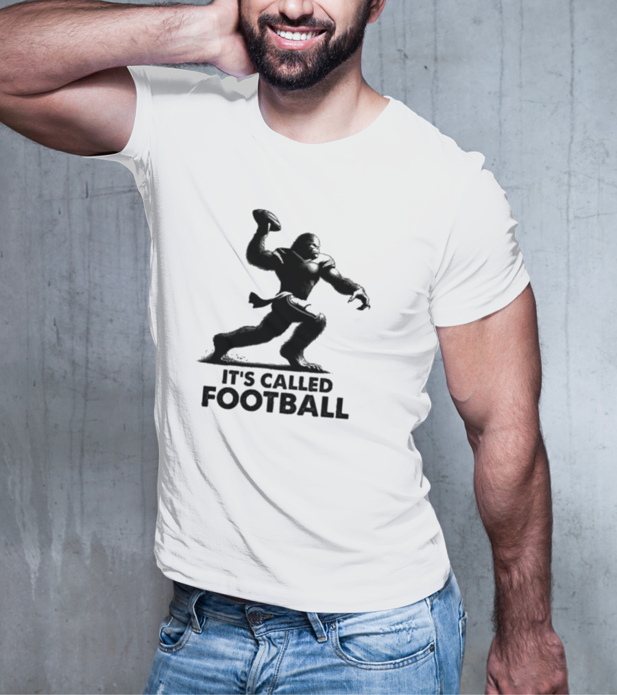 Gorilla Playing Football It's Called Football American T-Shirt