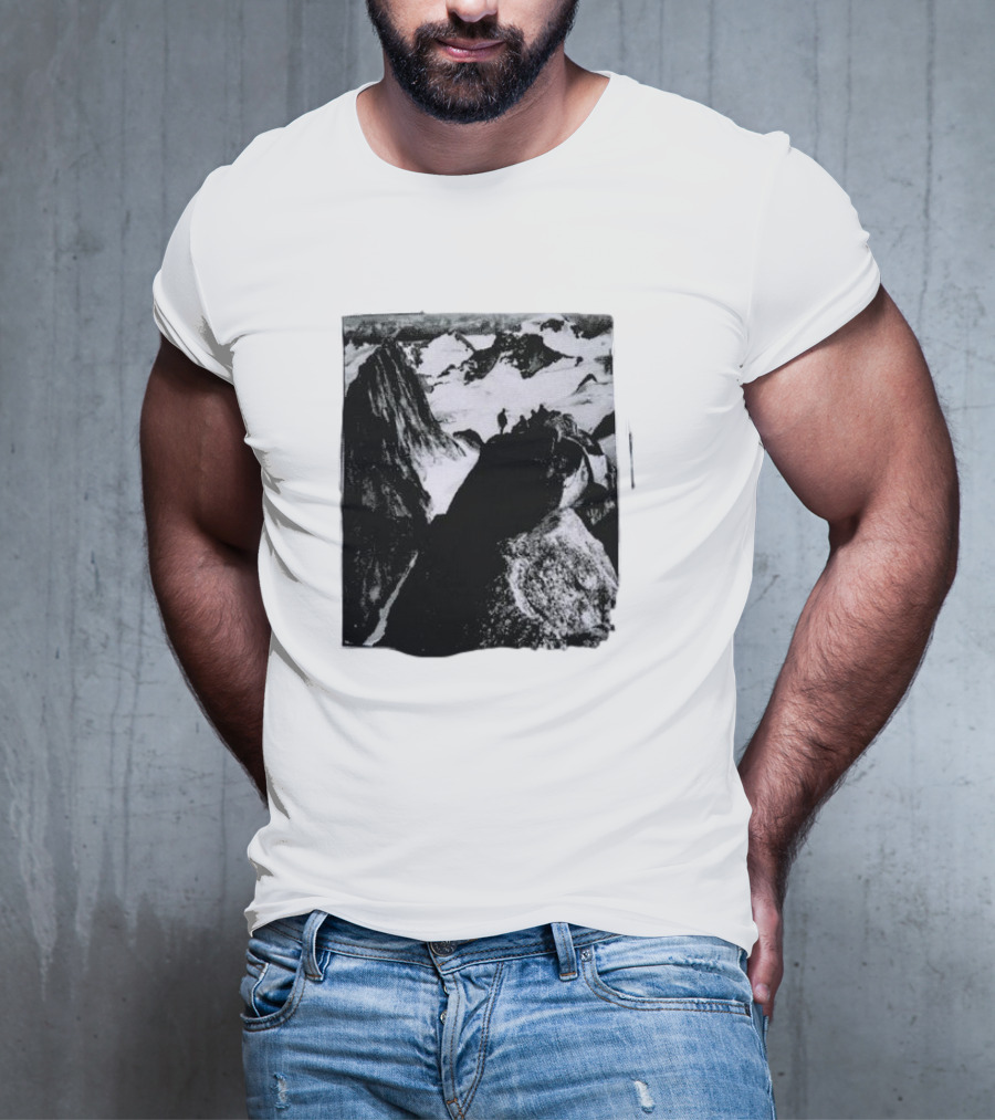 Pinnacle Mountain Monochrome Alpine Adventure T-Shirt