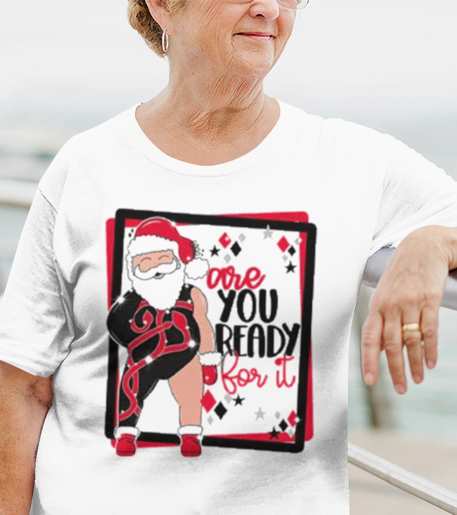 Reputation Taylor's Version Santa Are You Ready For It Santa Wrestler Patchwork Emo Goth T-Shirt