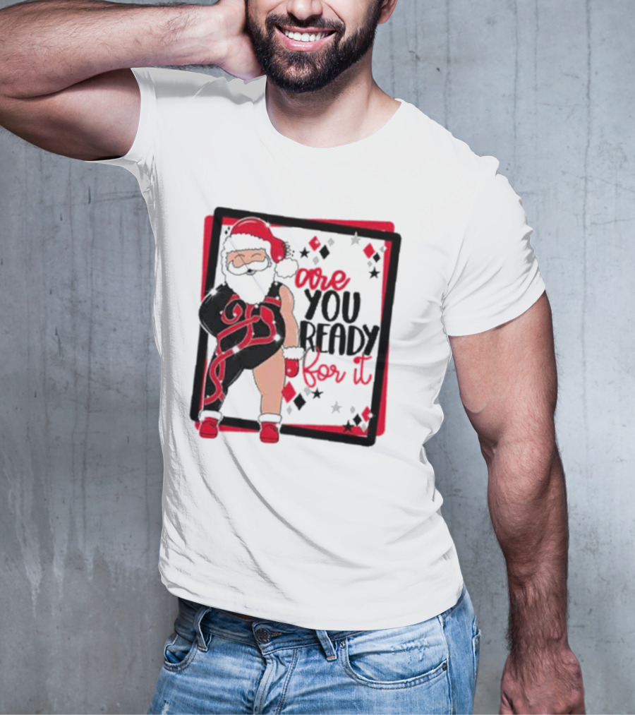 Reputation Taylor's Version Santa Are You Ready For It Santa Wrestler Patchwork Emo Goth T-Shirt