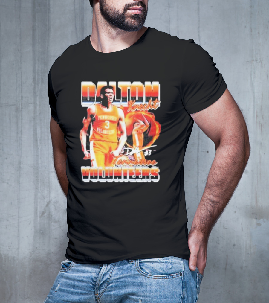 Tennessee Volunteers Dalton Knecht 3 Basketball Vintage T-Shirt