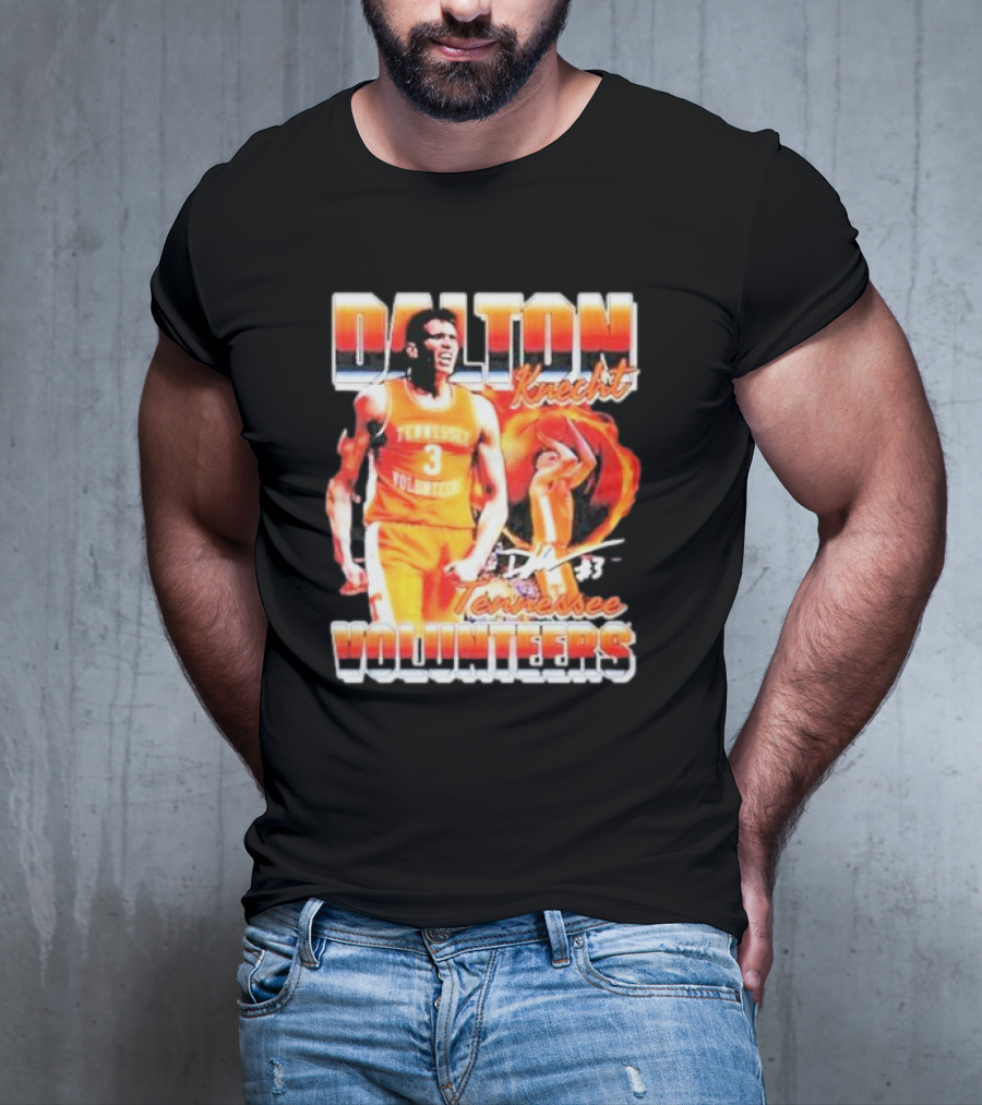 Tennessee Volunteers Dalton Knecht 3 Basketball Vintage T-Shirt