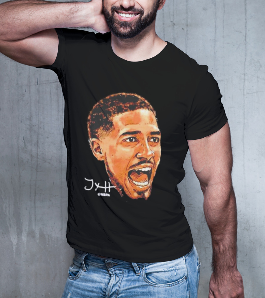 Tyrese Haliburton NBPA Indiana Signature T-Shirt
