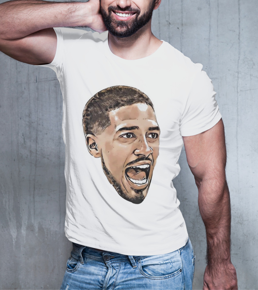 Tyrese Haliburton Indiana Basketball Scream Face T-Shirt