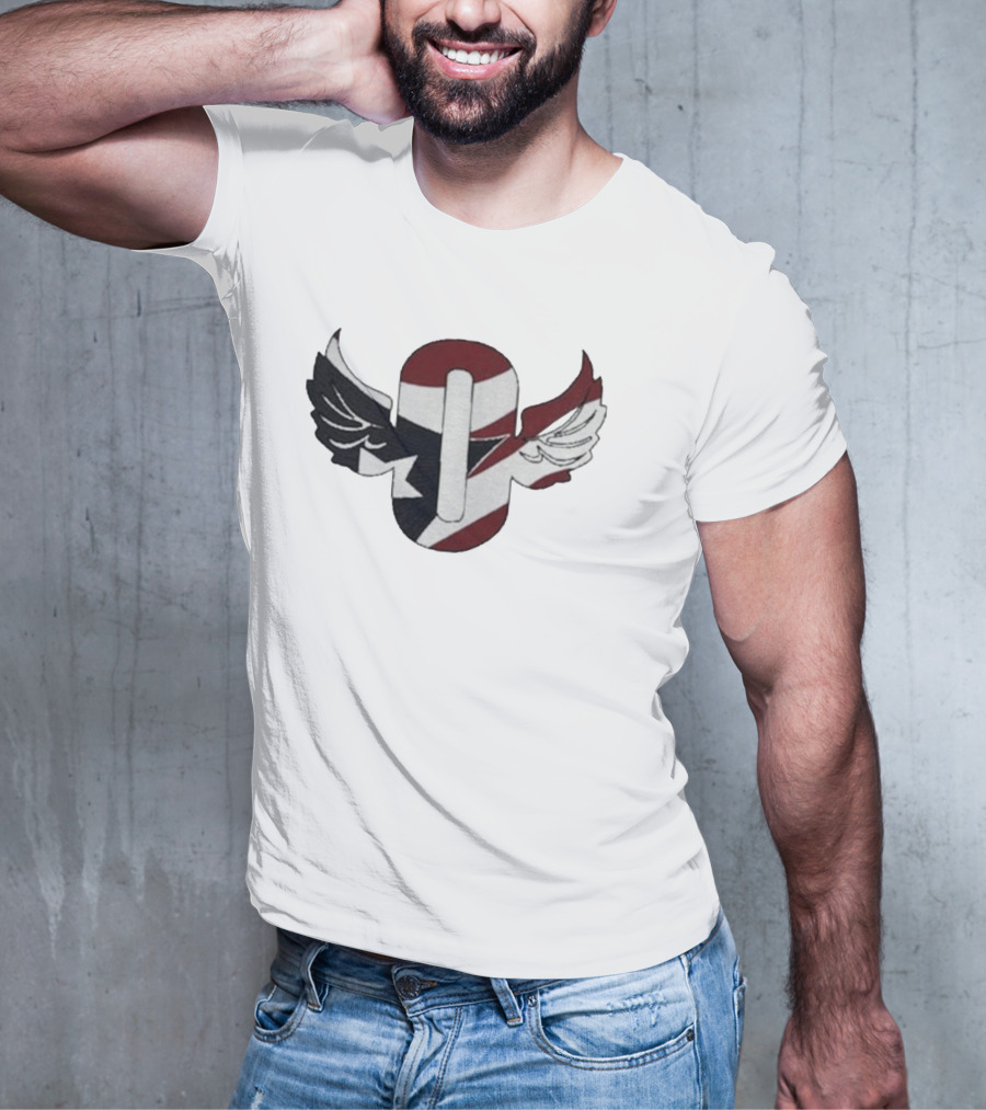 A1 Vintage Outkast O With Winged Flag T-Shirt