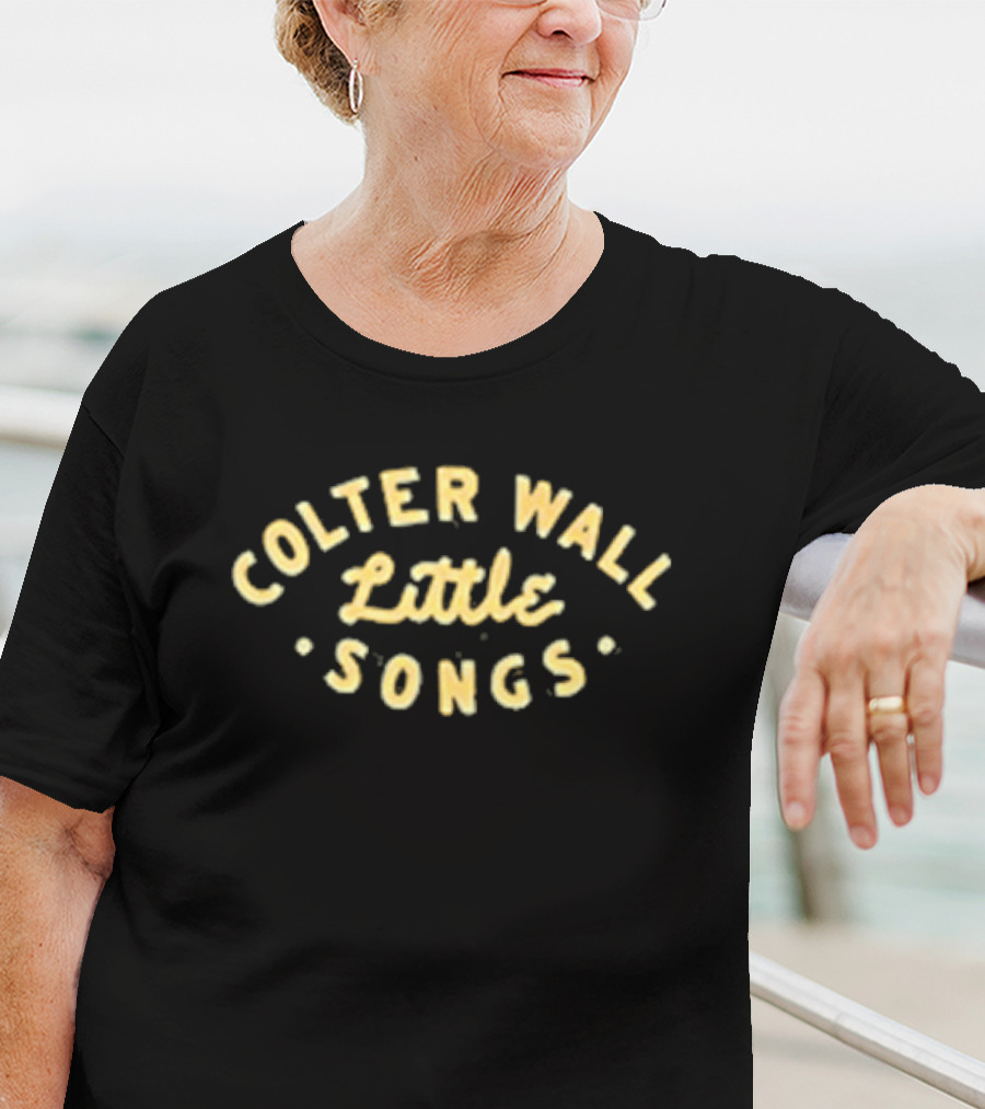 Colter Wall Little Songs Vintage Look Minimalist T-Shirt