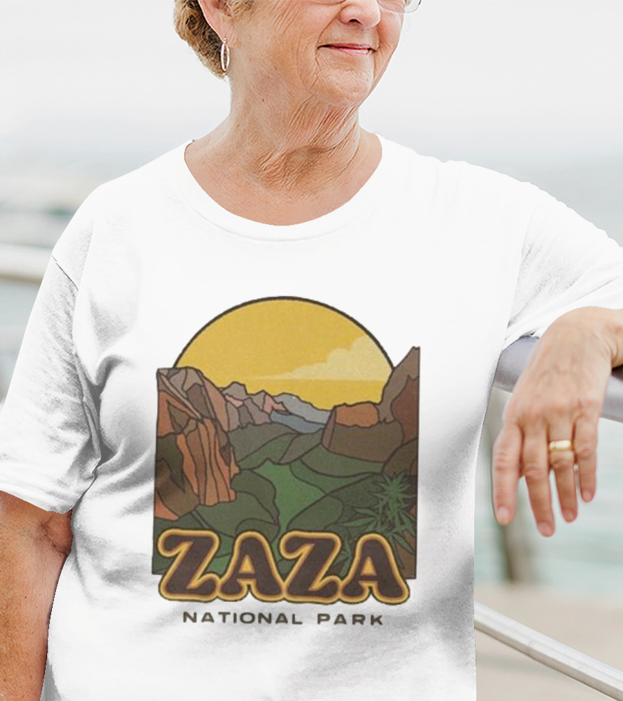 Fourtwenty Zaza National Park Scenic Wilderness Vista T-Shirt