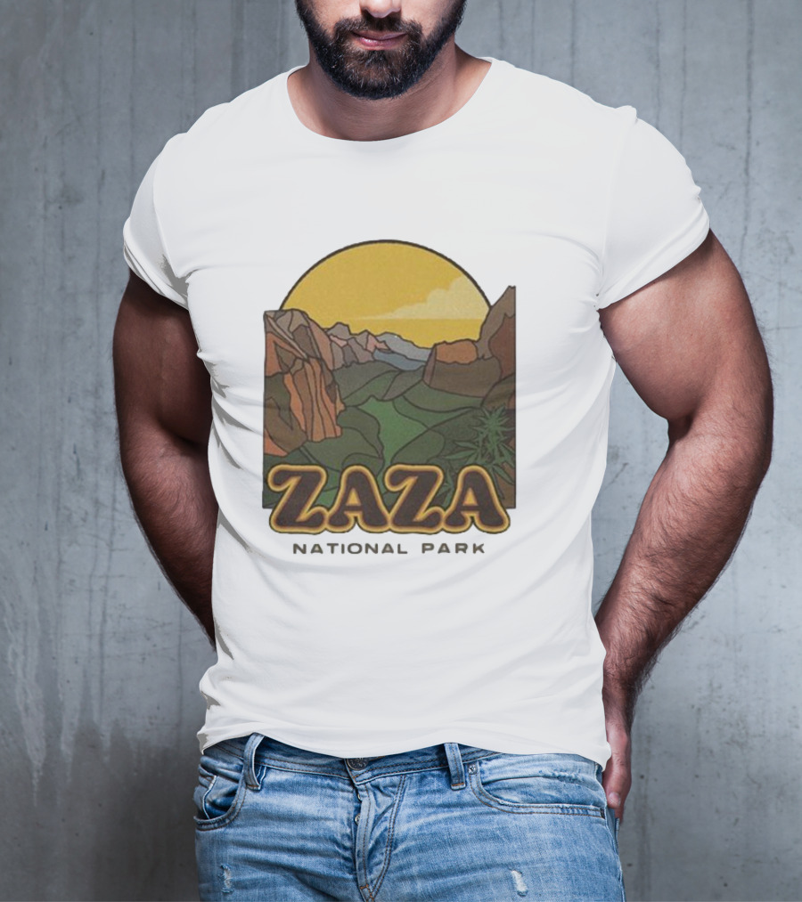 Fourtwenty Zaza National Park Scenic Wilderness Vista T-Shirt