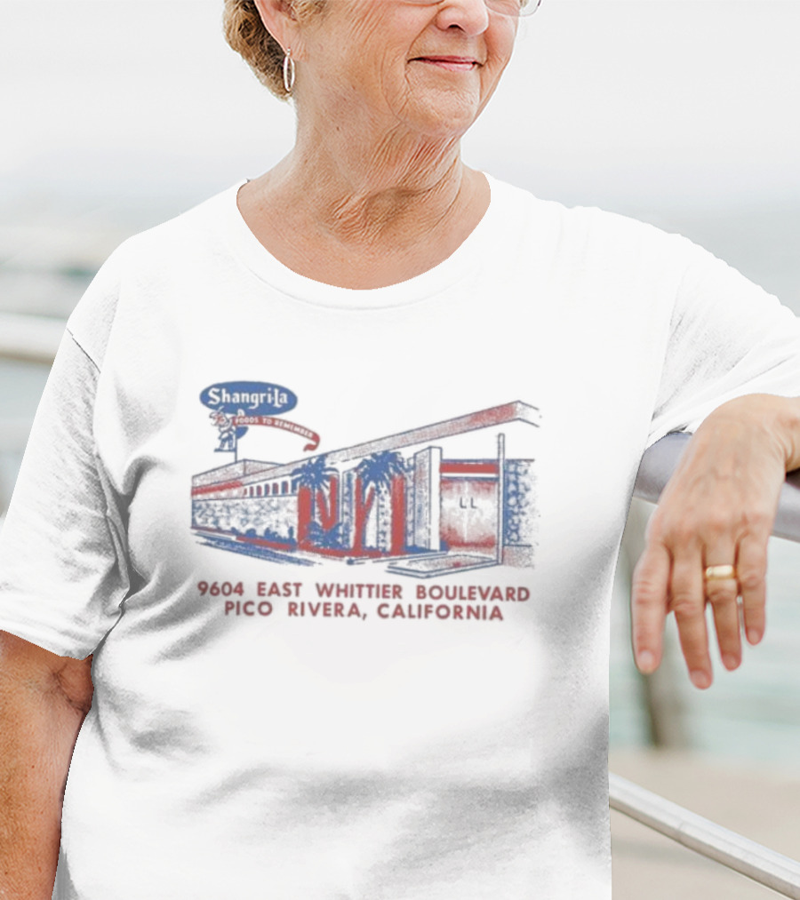 Shangri La Foods To Remember 9604 East Whittier Boulevard Pico Rivera California T-Shirt