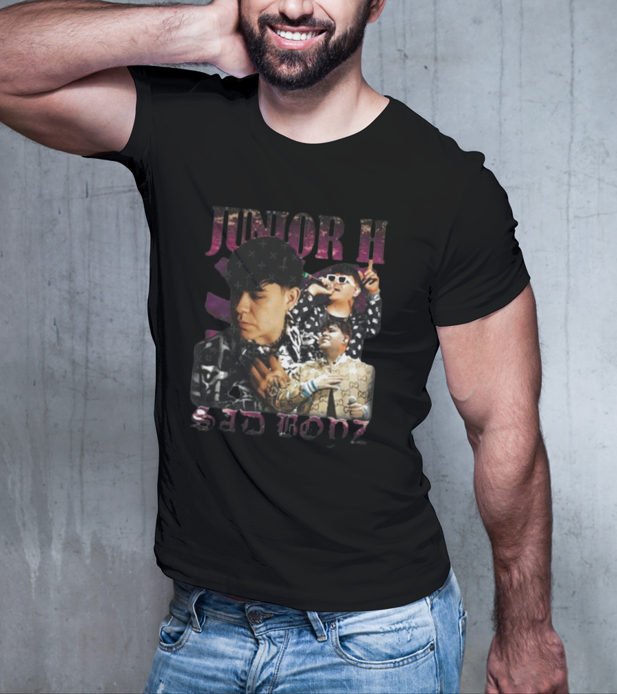 Junior H Sad Boyz Album Cover T-Shirt