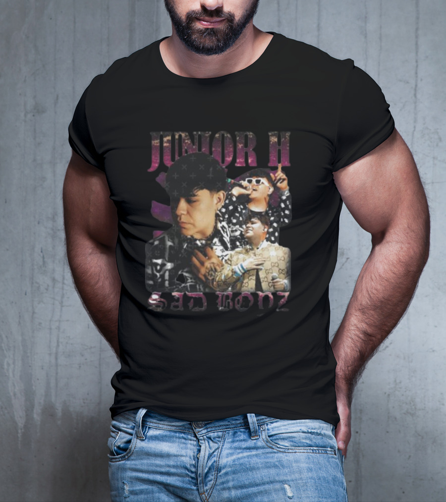 Junior H Sad Boyz Album Cover T-Shirt