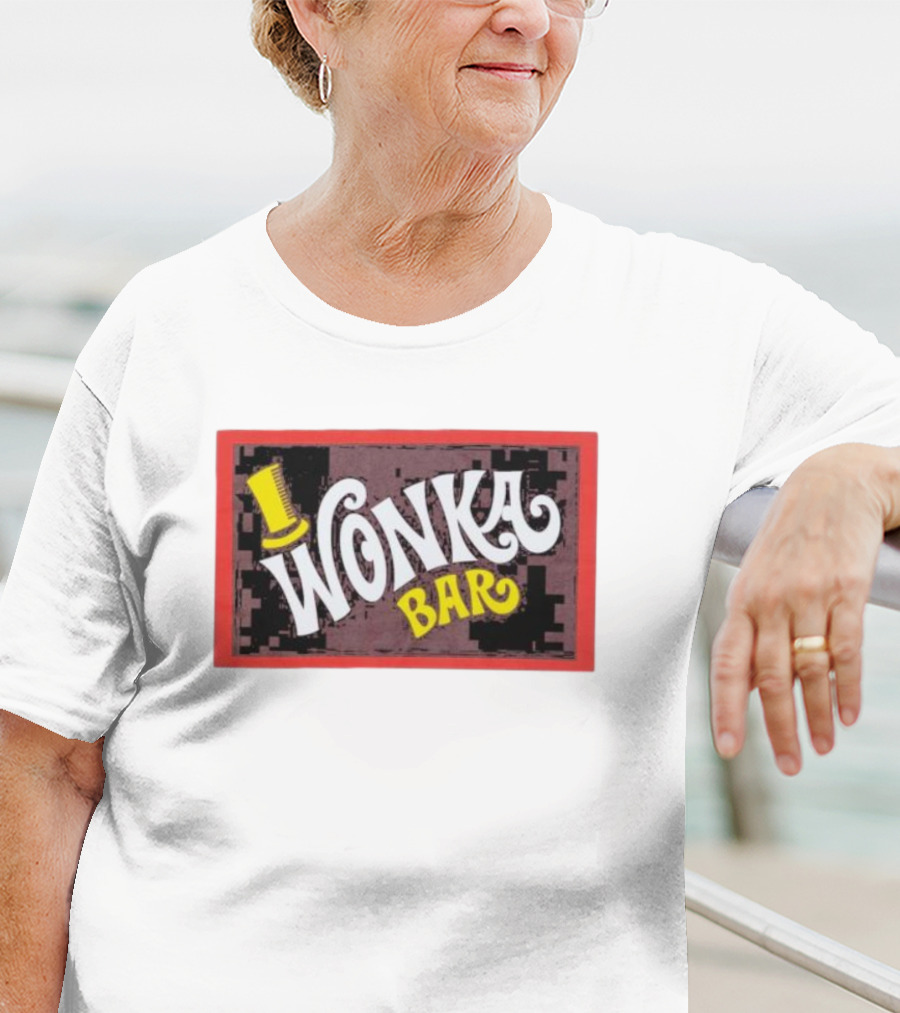 Wonka Bar Chocolate Logo Iconic T-Shirt