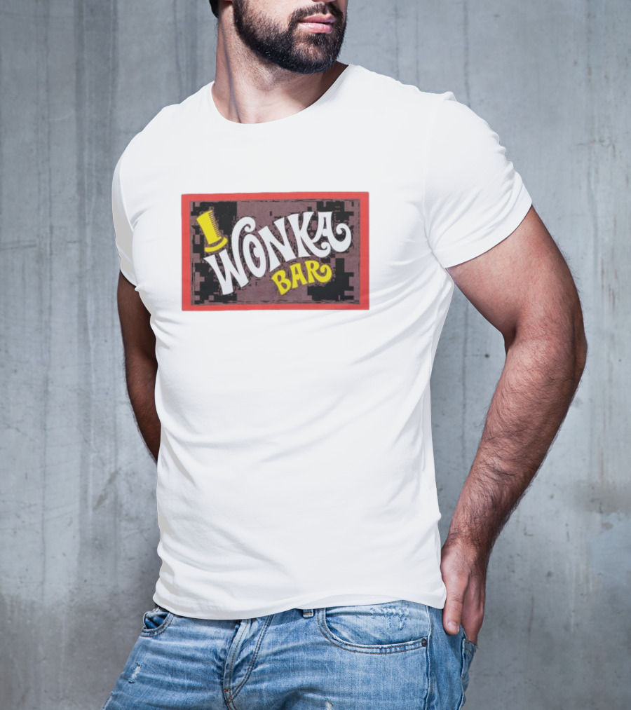 Wonka Bar Chocolate Logo Iconic T-Shirt