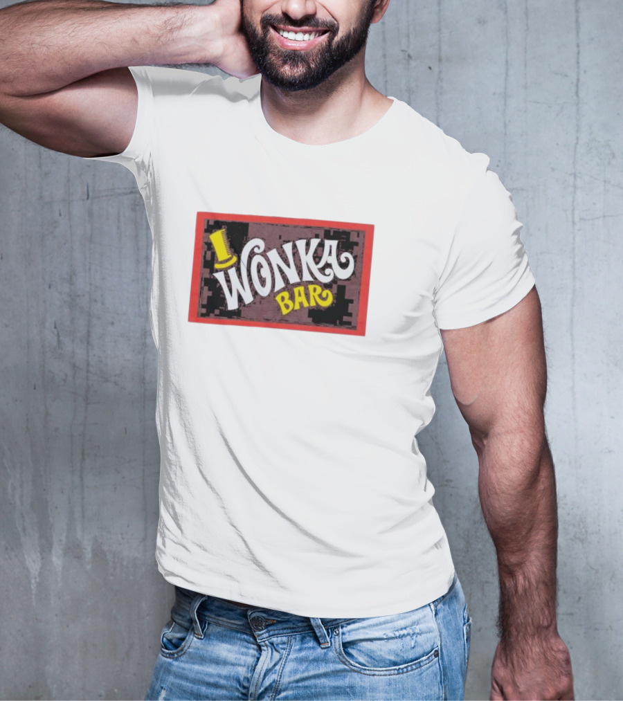 Wonka Bar Chocolate Logo Iconic T-Shirt