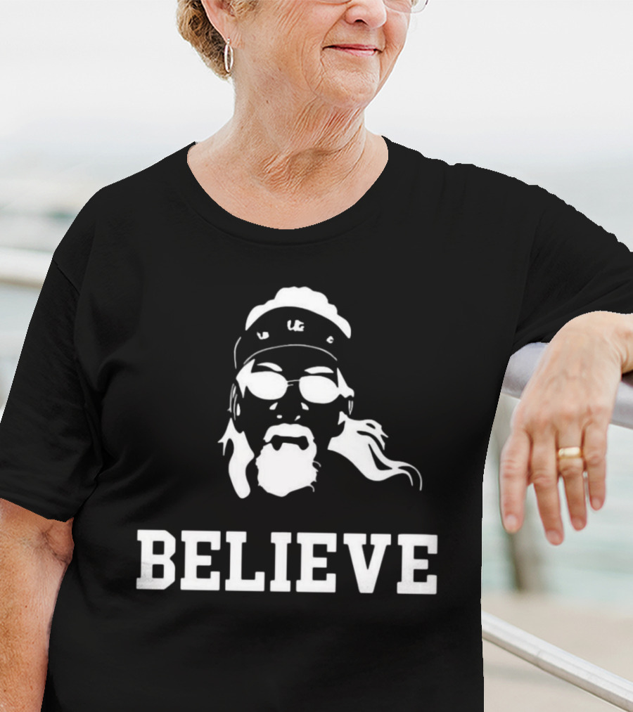 Believe Carlton Thompson Gamecock Jesus T-Shirt