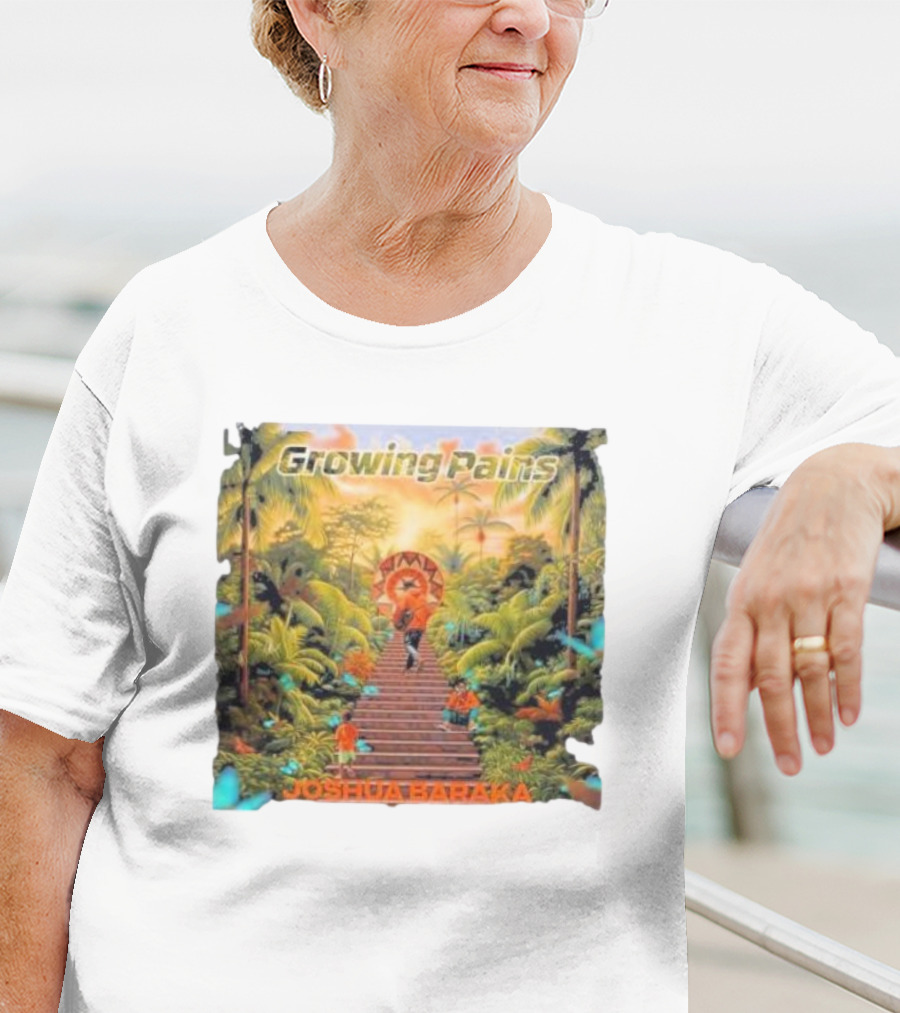 Growing Pains Joshua Baraka Tropical Staircase Scene T-Shirt