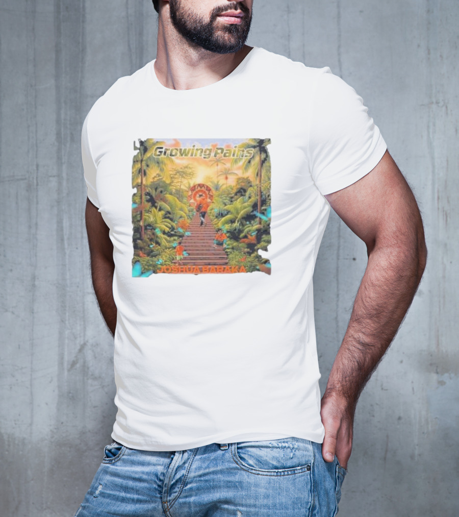 Growing Pains Joshua Baraka Tropical Staircase Scene T-Shirt