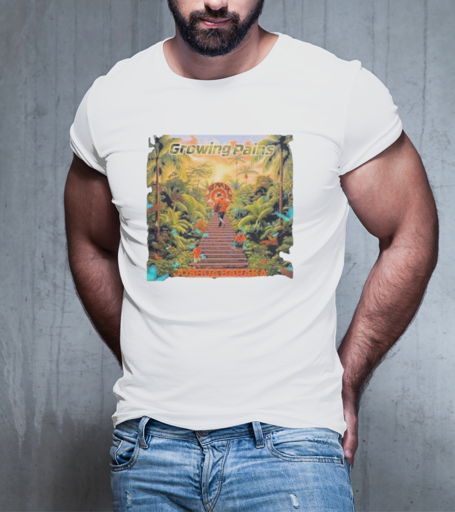 Growing Pains Joshua Baraka Tropical Staircase Scene T-Shirt