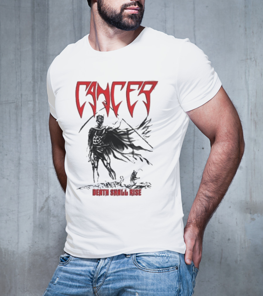 Cancer Death Shall Rise Dark Angel T-Shirt