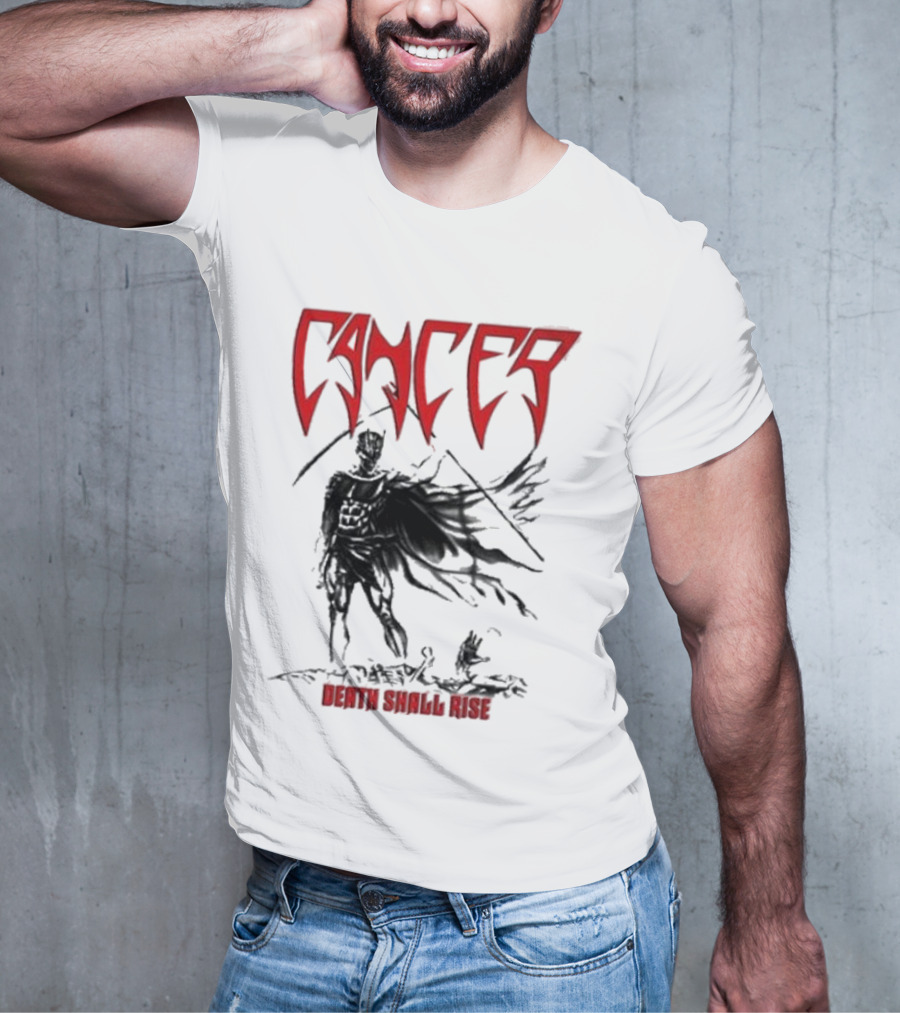 Cancer Death Shall Rise Dark Angel T-Shirt