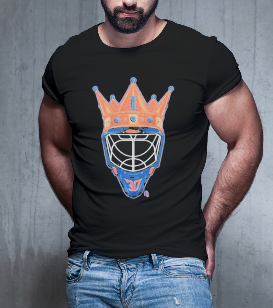 Goalie King 30 Crown Mask Icon LGI T-Shirt