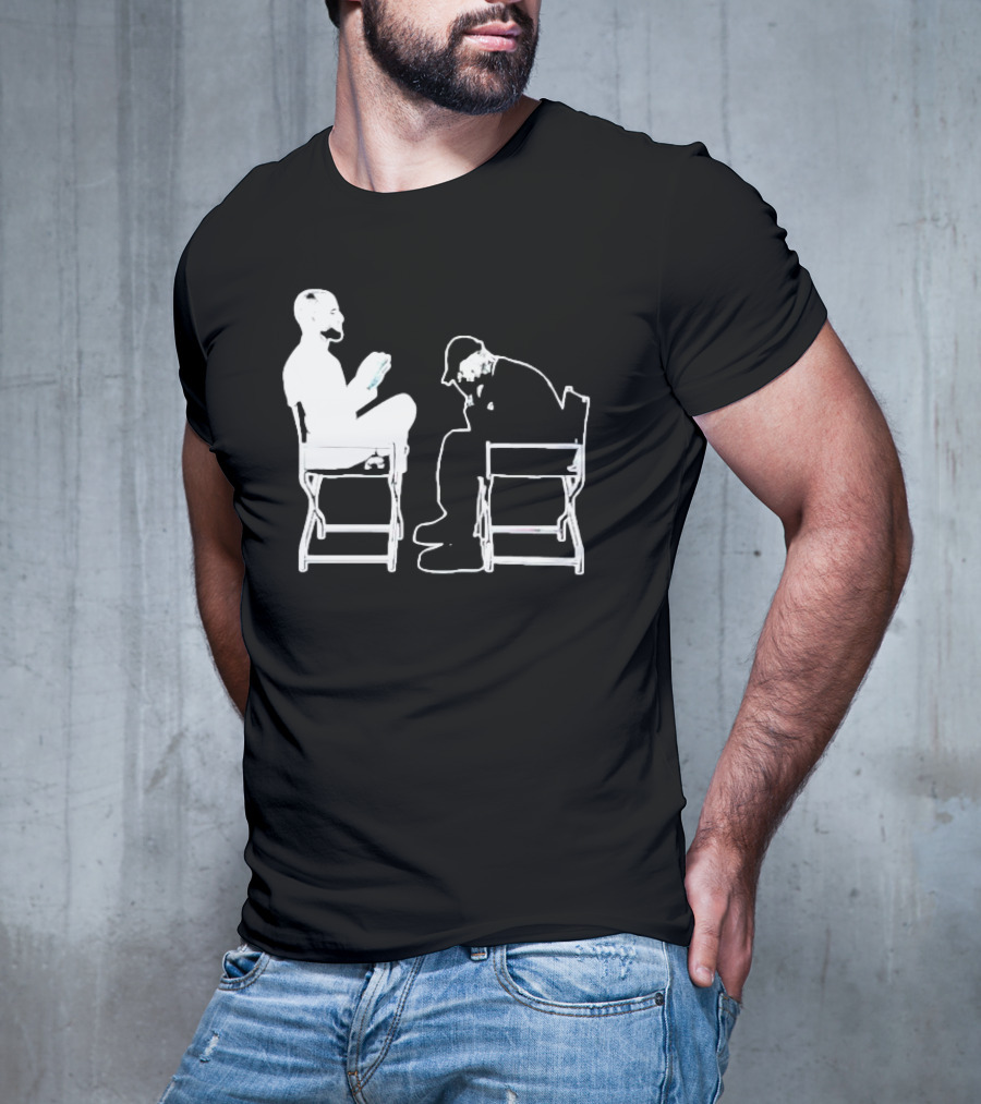Mansionz Chairs White Outline T-Shirt