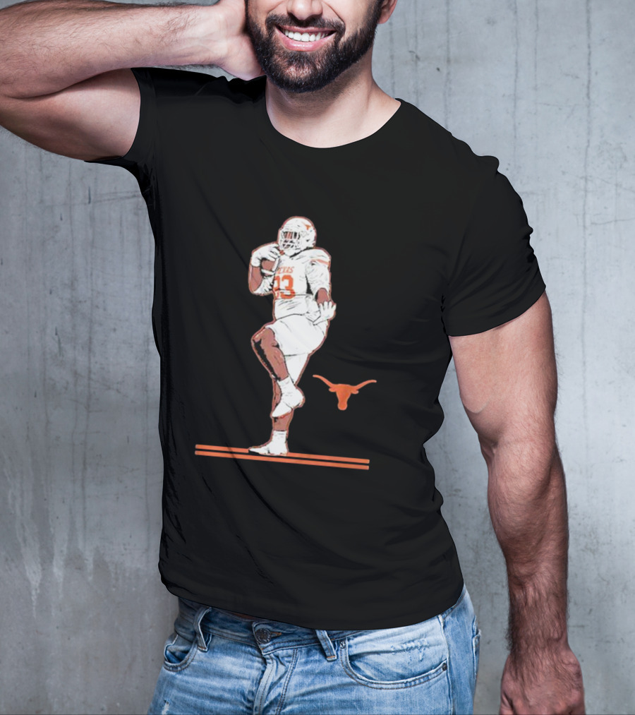 Texas Football Longhorns T'vondre Sweat Pose T-Shirt