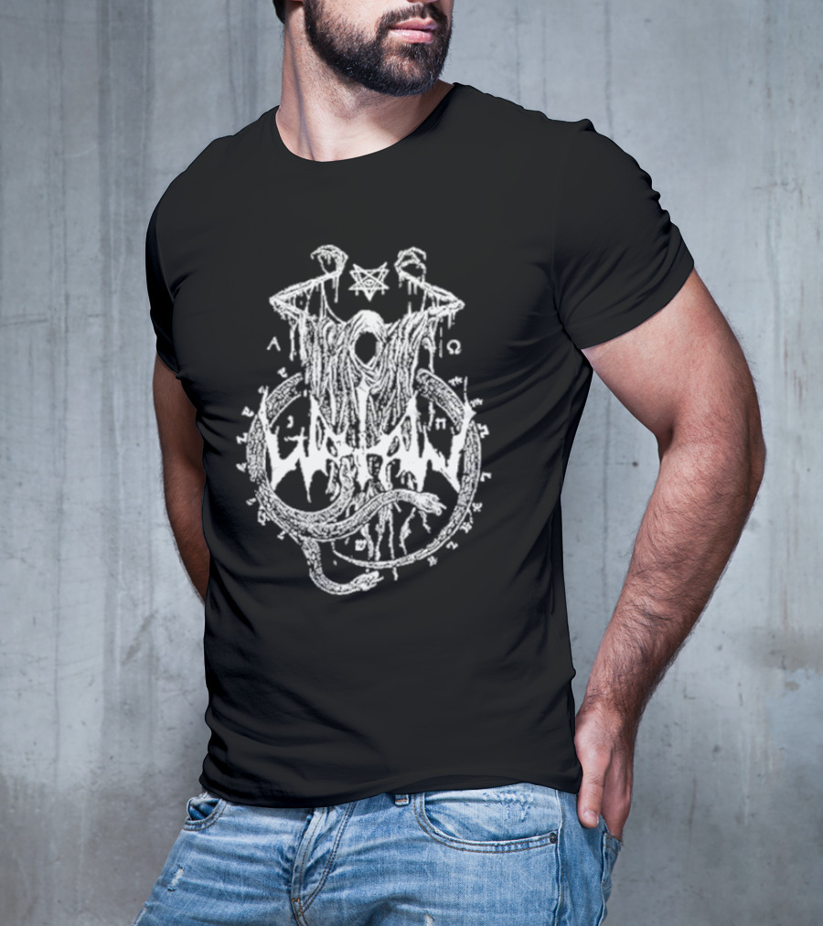 Watain Devil Snake Occult Symbols And Serpent T-Shirt