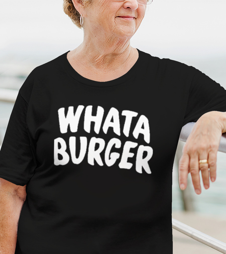 Whataburger Stack White Text T-Shirt