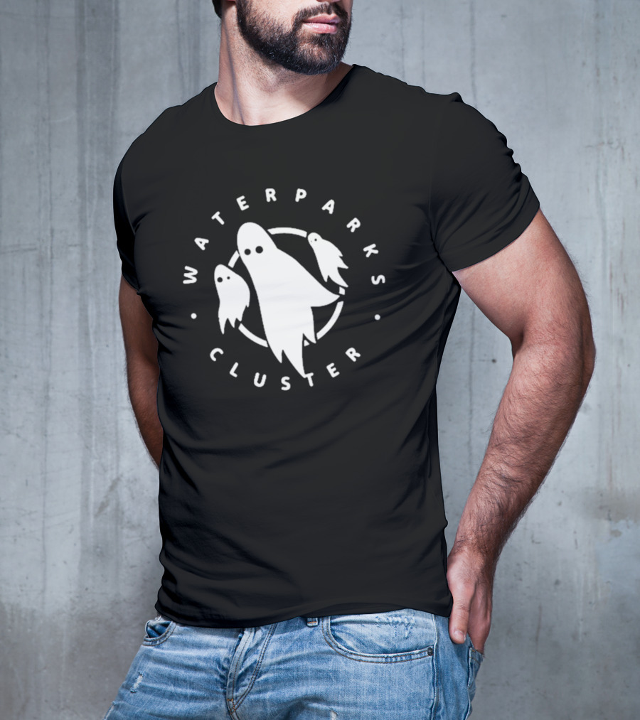 Waterparks Cluster Ghosts Circular Emblem T-Shirt