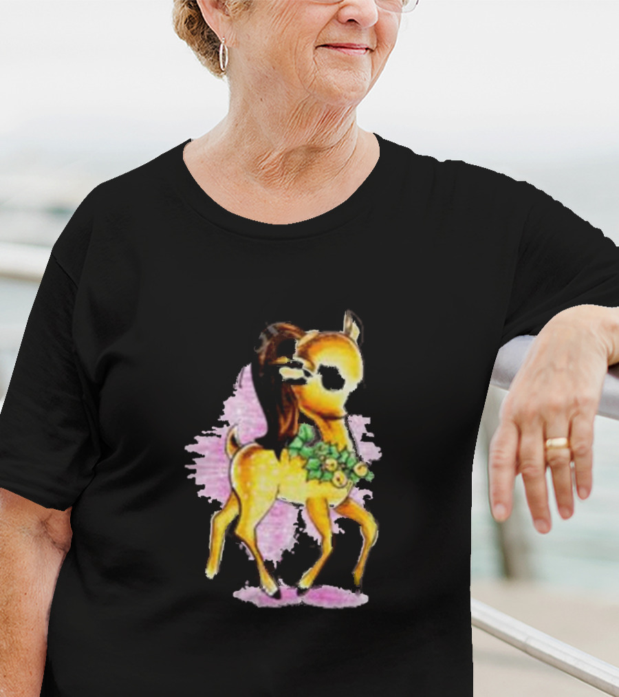 Ariana Grande Christmas And Chill Christmas Deer T-Shirt