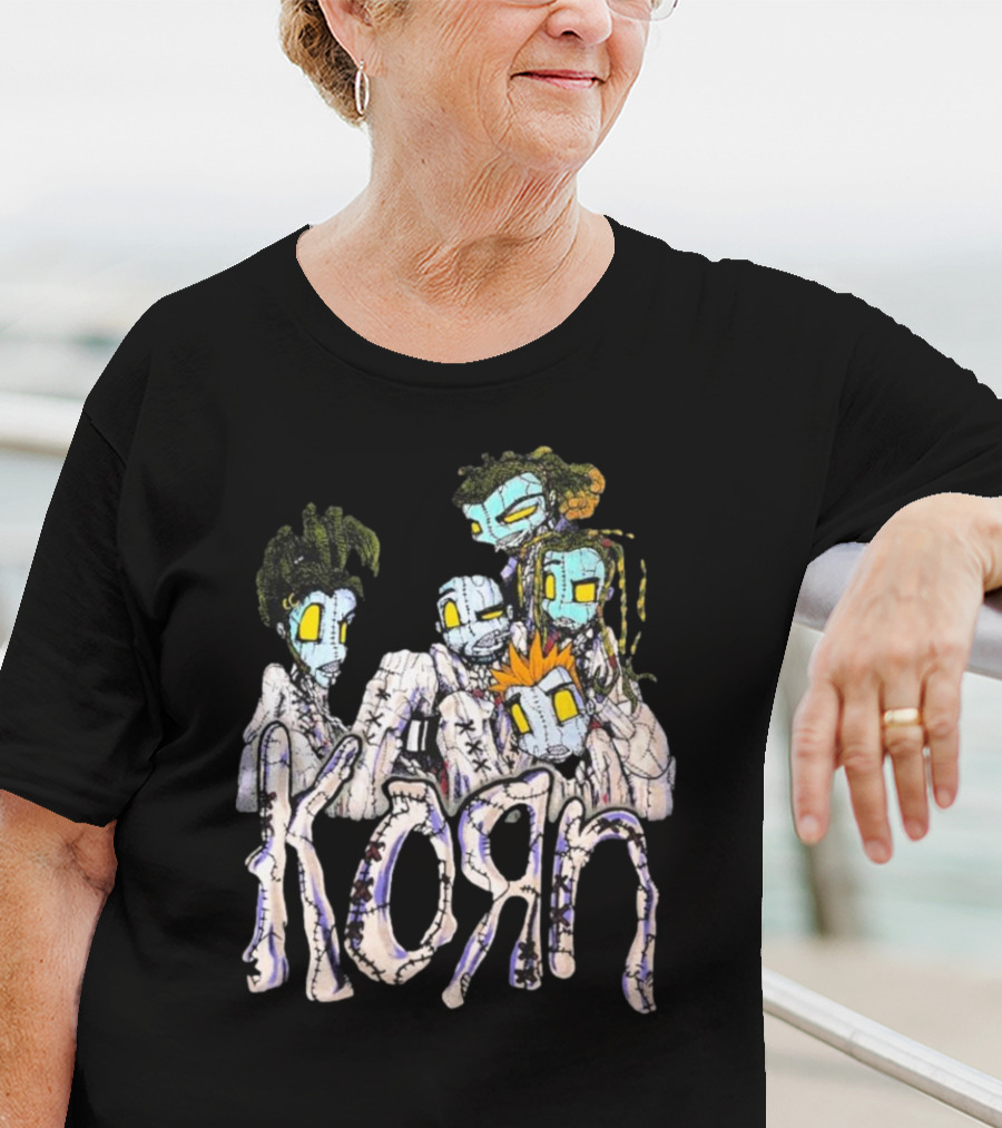 Rare Vintage 1999 Korn Issues Zombies Stitch T-Shirt