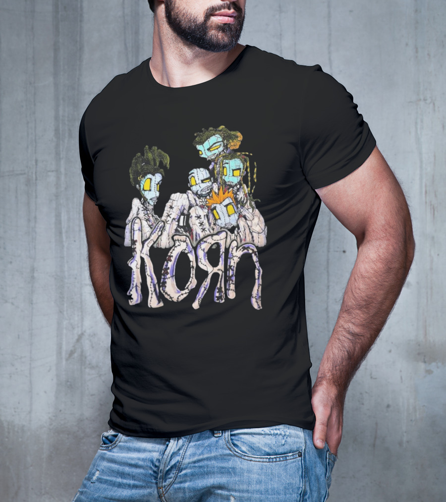 Rare Vintage 1999 Korn Issues Zombies Stitch T-Shirt