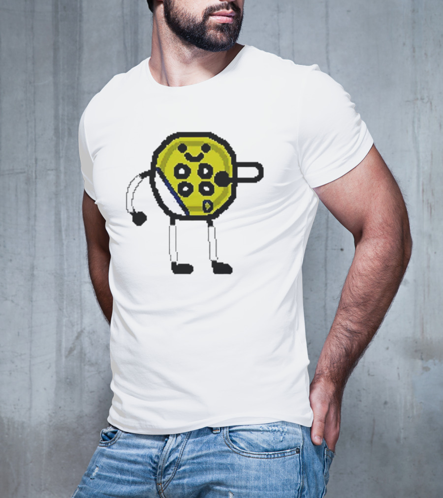 Tyrese Hali-Button Pixel Art Character T-Shirt