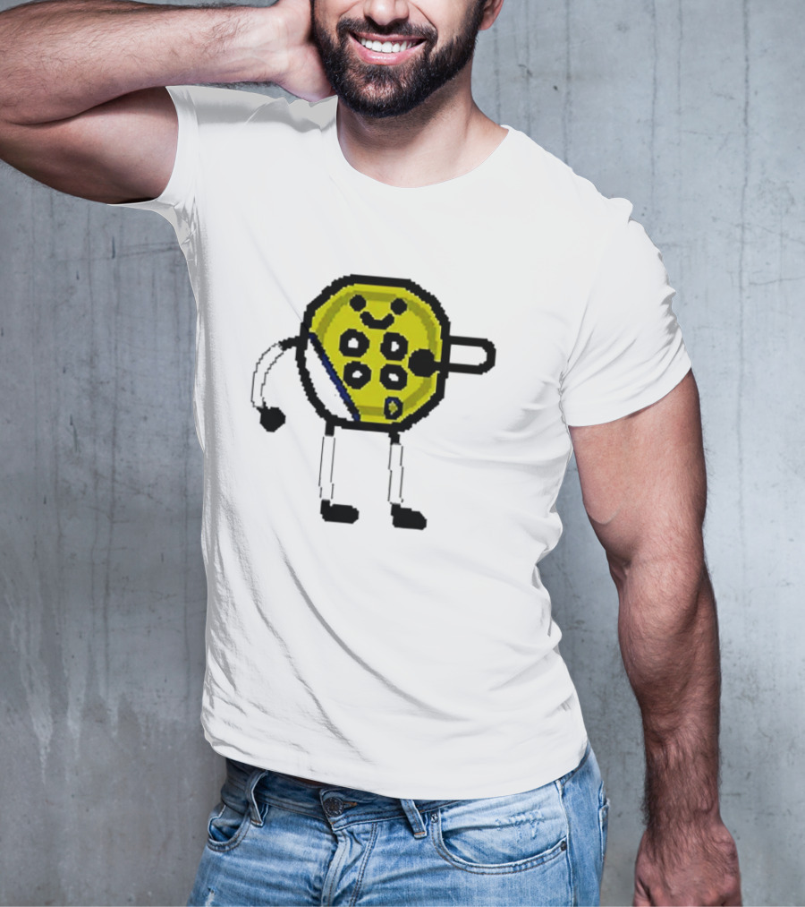 Tyrese Hali-Button Pixel Art Character T-Shirt