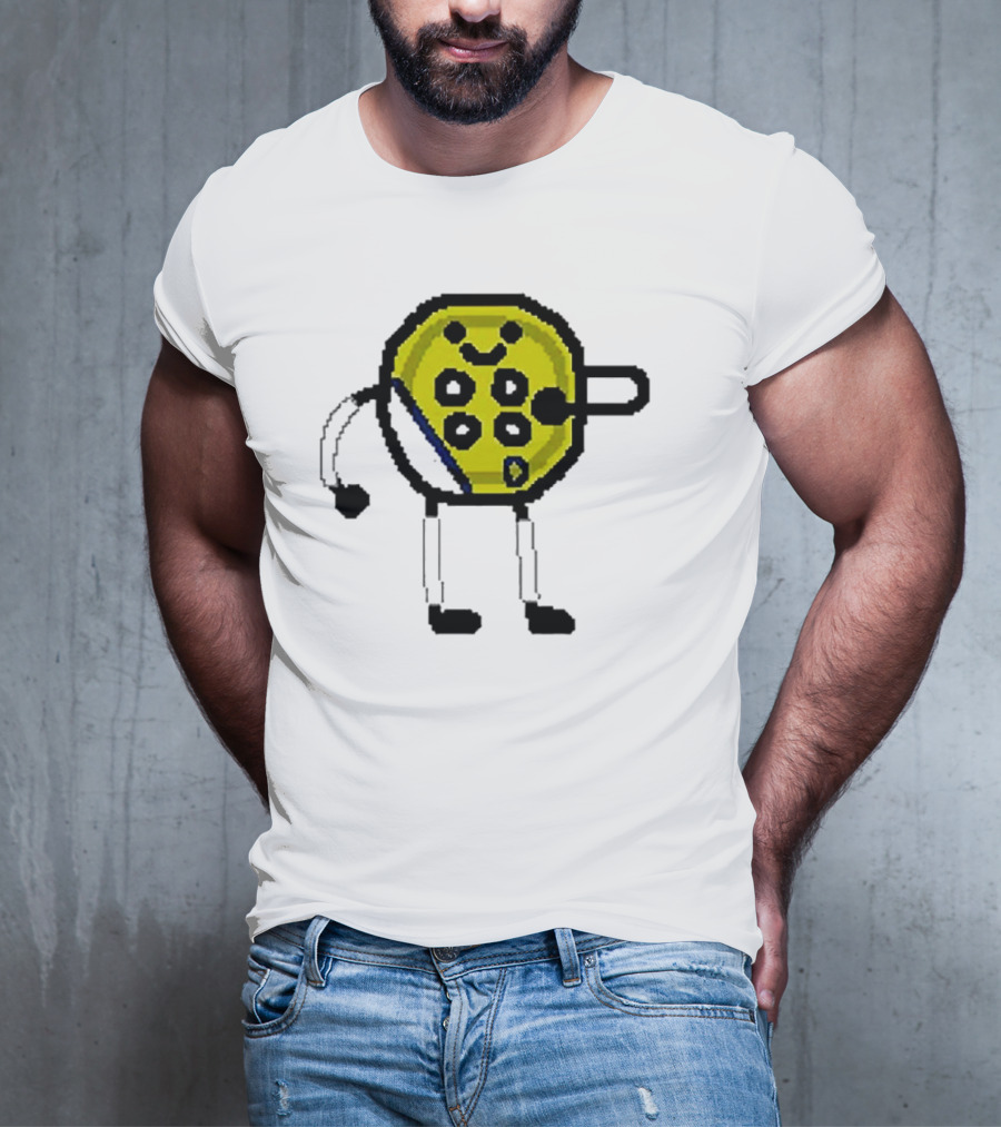 Tyrese Hali-Button Pixel Art Character T-Shirt