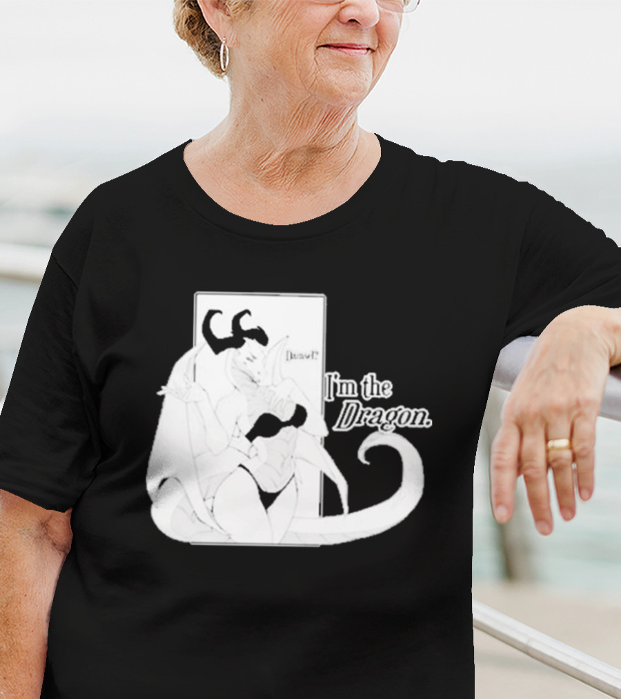 I'm The Dragon Vexstacyart Damsel T-Shirt