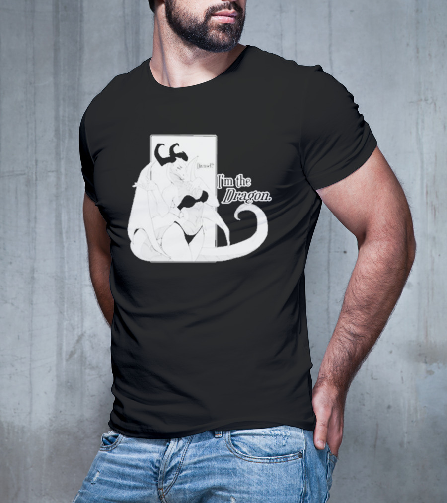 I'm The Dragon Vexstacyart Damsel T-Shirt