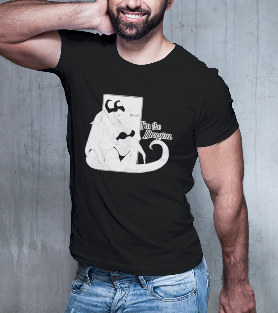 I'm The Dragon Vexstacyart Damsel T-Shirt