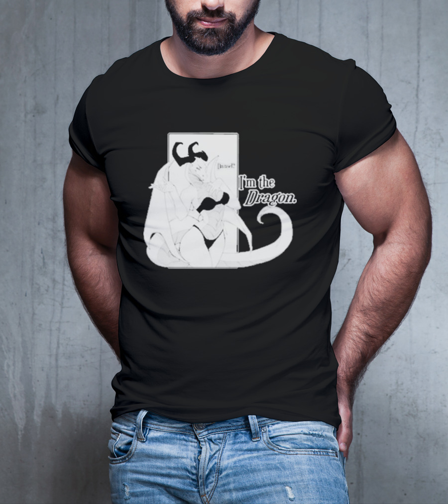 I'm The Dragon Vexstacyart Damsel T-Shirt