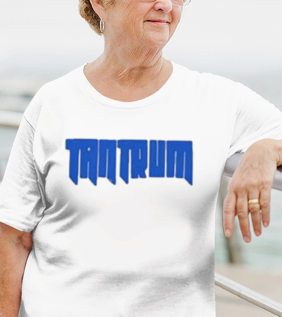 Waterparks Tantrum Blue Lettering T-Shirt