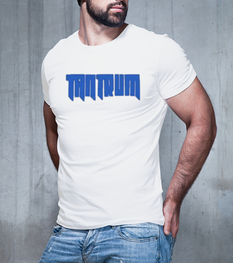 Waterparks Tantrum Blue Lettering T-Shirt