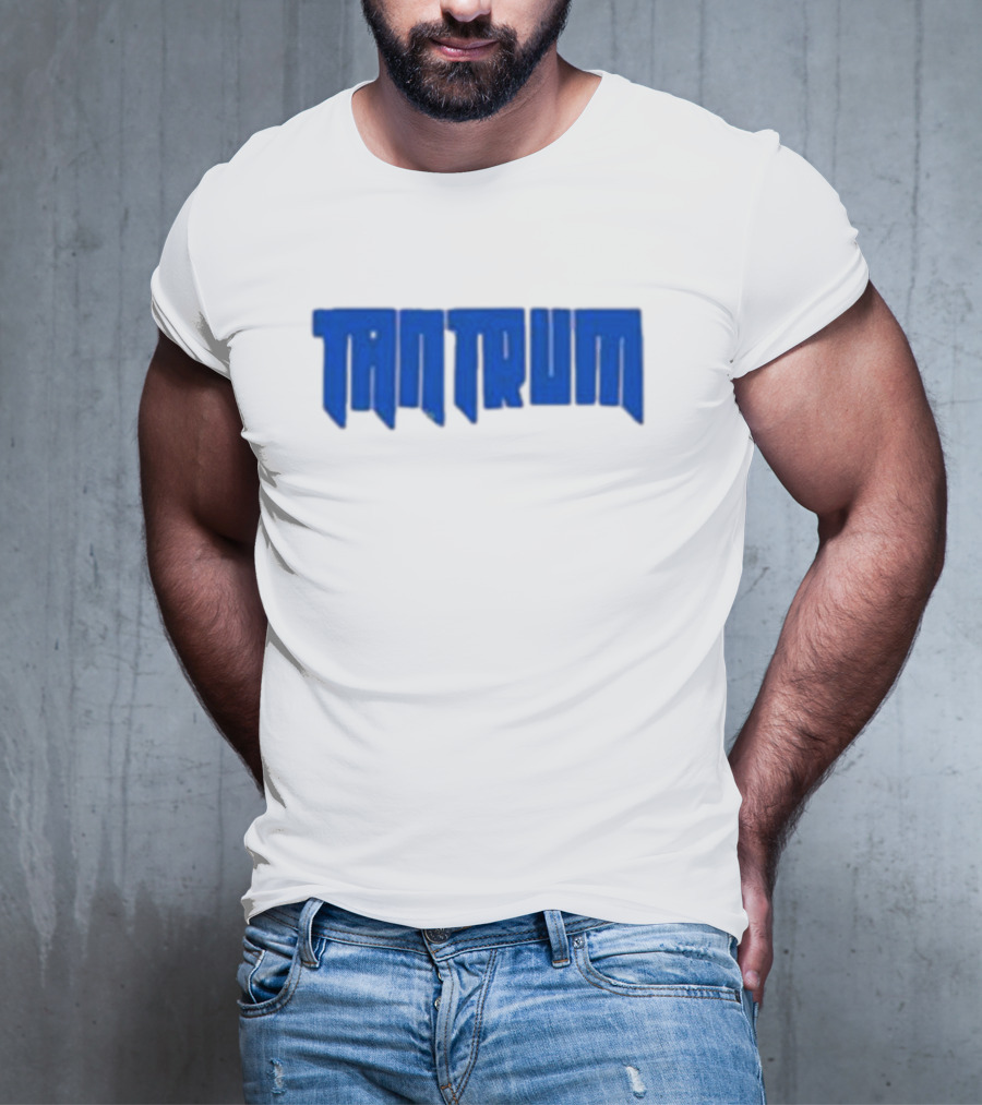Waterparks Tantrum Blue Lettering T-Shirt